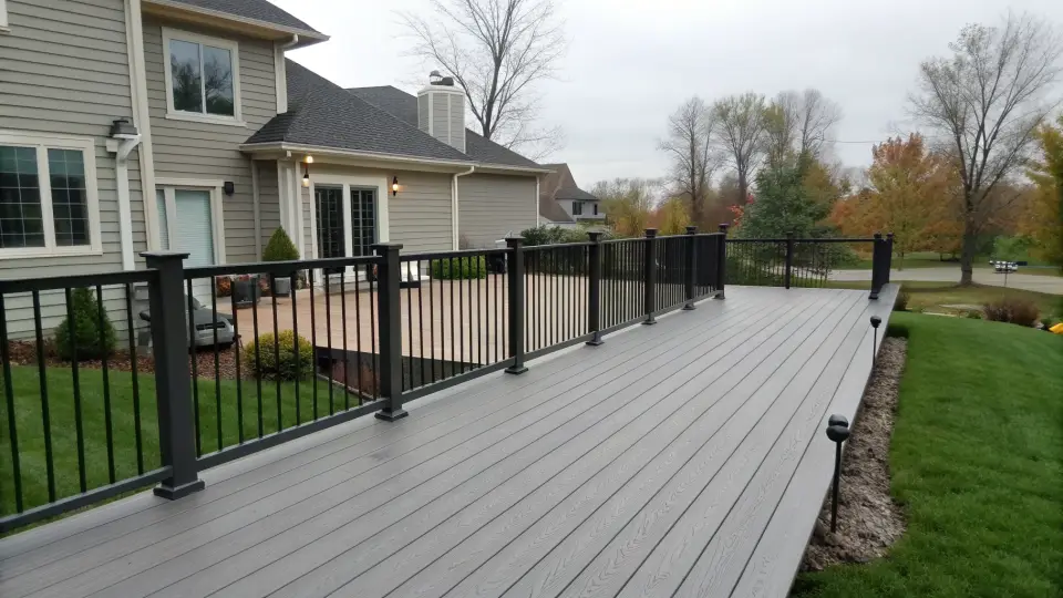 Example of a wood decks project