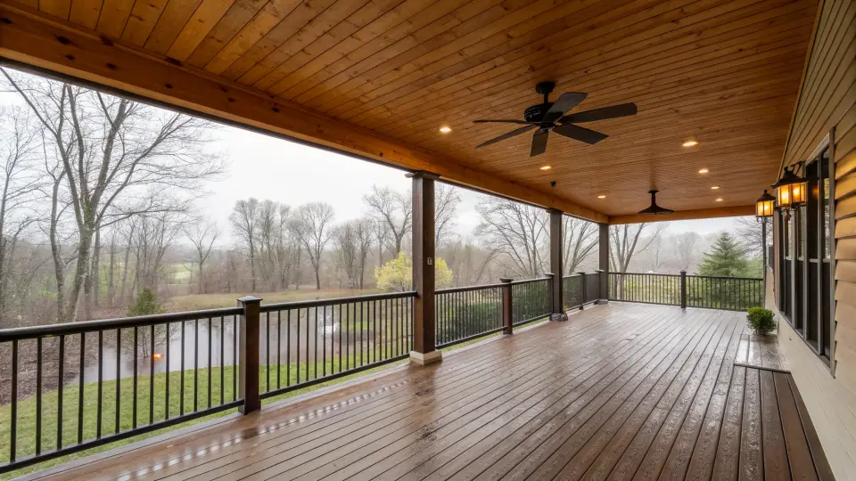 Example of a deck project