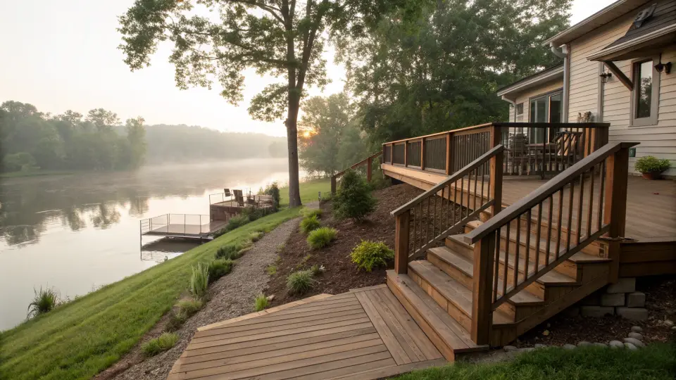 Example of a deck project