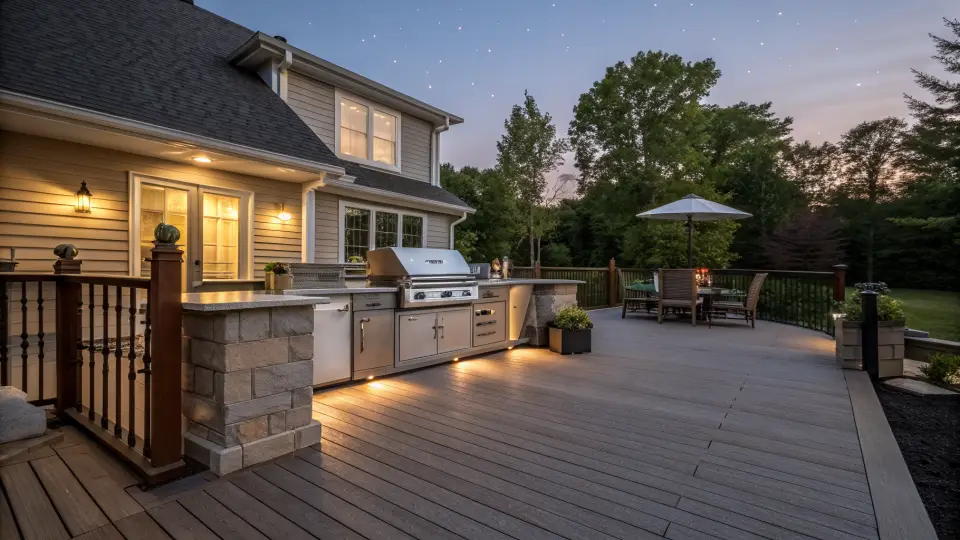 Example of a deck project