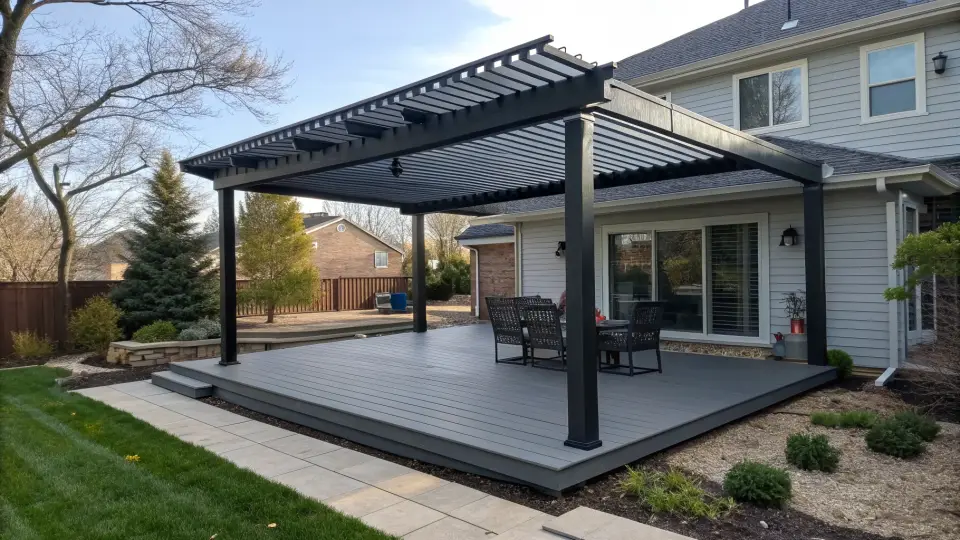 Example of a deck project