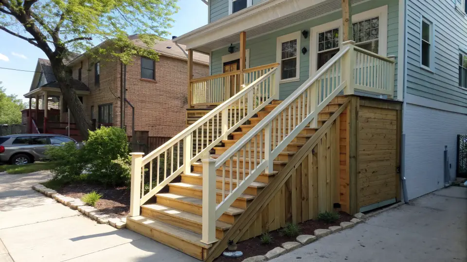 Example of a deck project