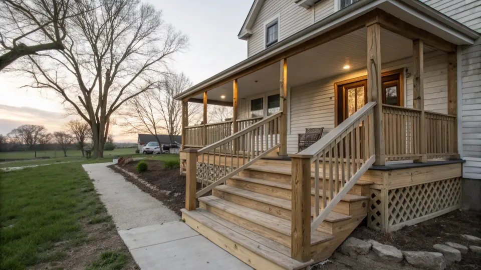 Example of a deck project