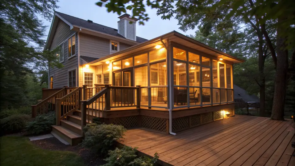 Example of a deck project