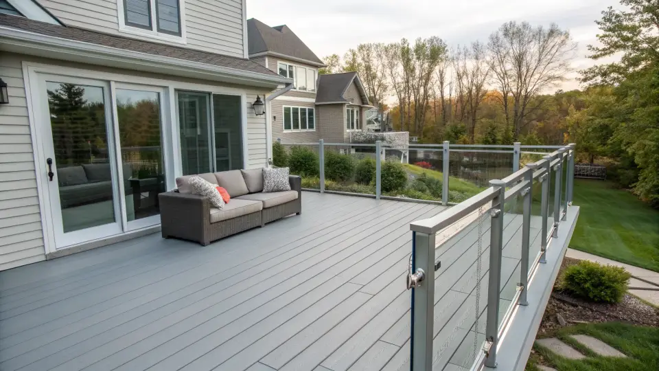 Example of a deck project