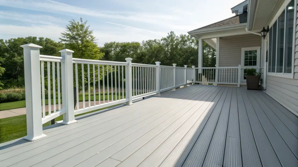 Example of a composite decks project