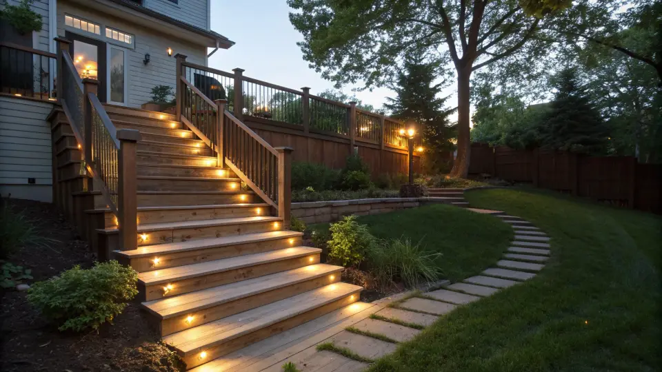Example of a wood decks project