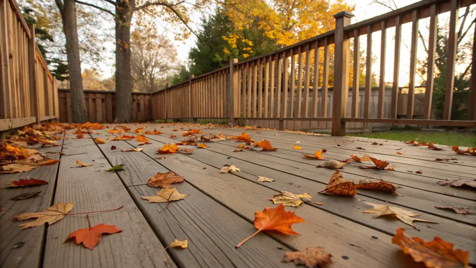 Example of a wood decks project