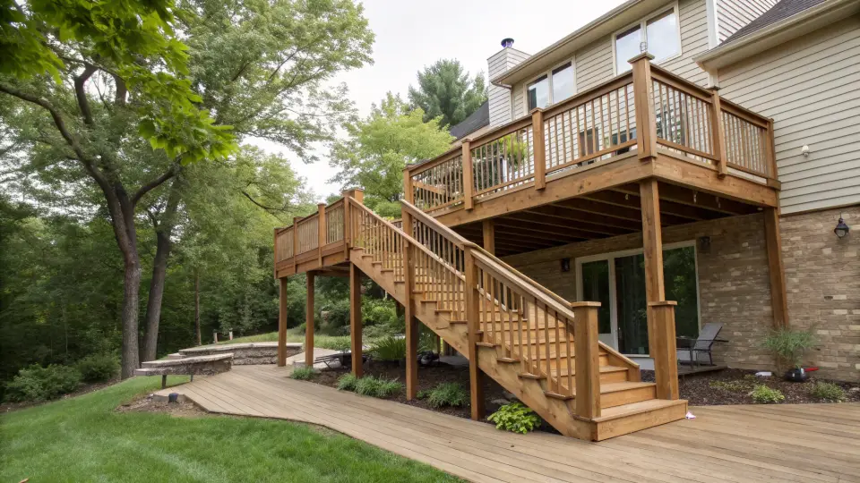 Example of a deck project