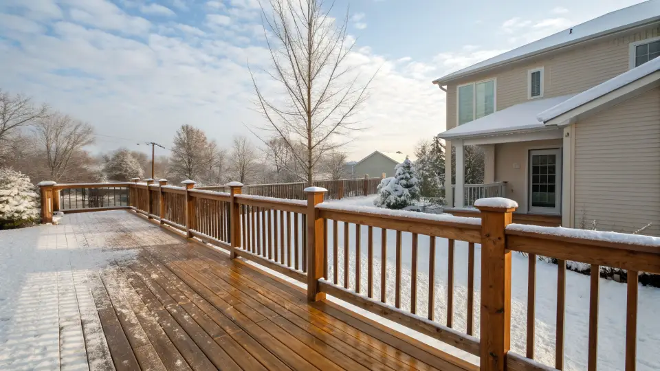 Example of a deck project
